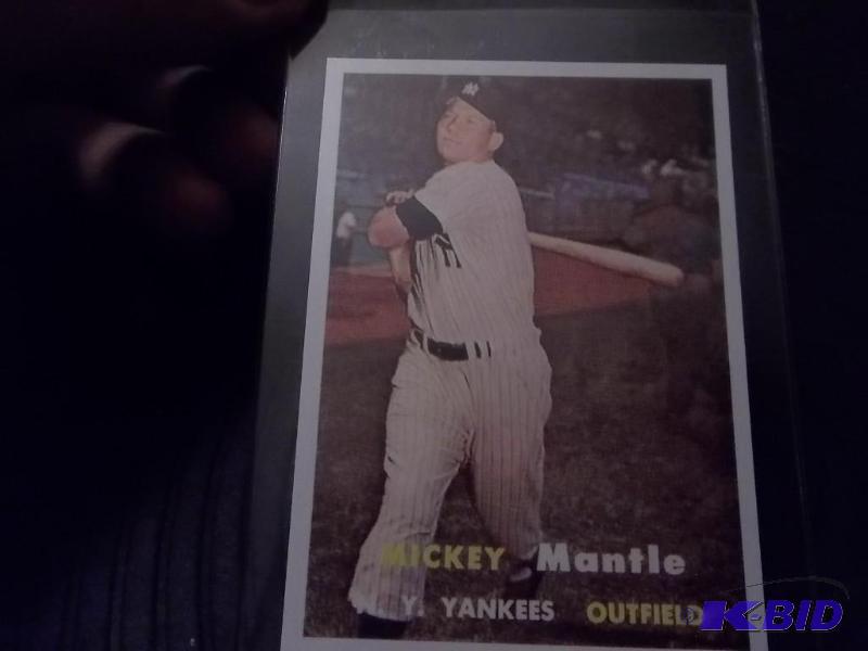 1957 Topps&nbspMickey Mantle Remake...