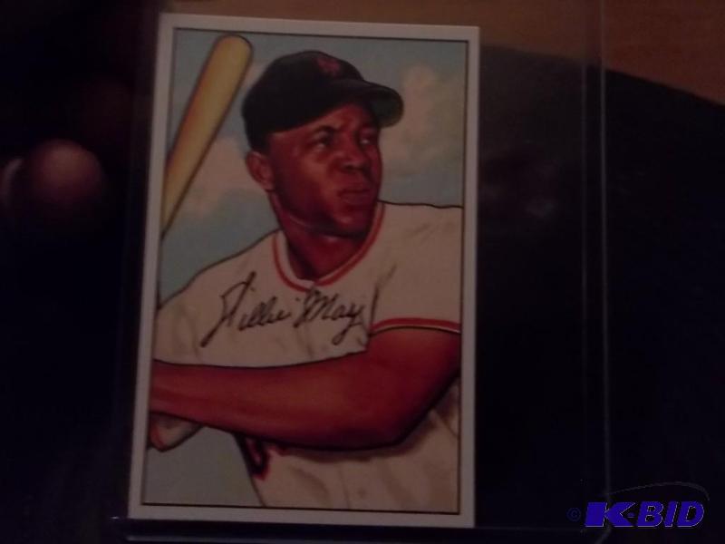 1952 Bowman Willy Mays Remake...