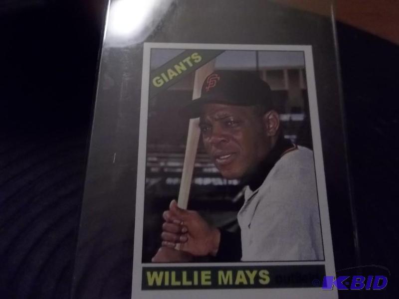 1966 Topps Willy Mays Remake...