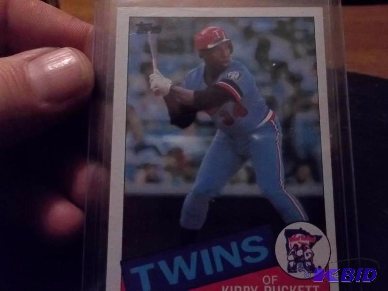 1985 Topps&nbspKirby Pucket&nbspRookie (536...