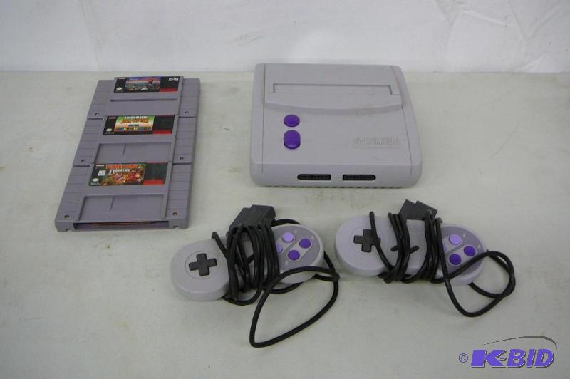 Super nintendo entertainment sytstem and cont...