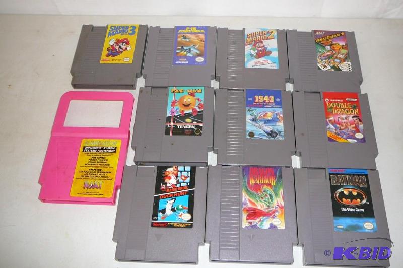 Lot of 11 Nintendo Games...