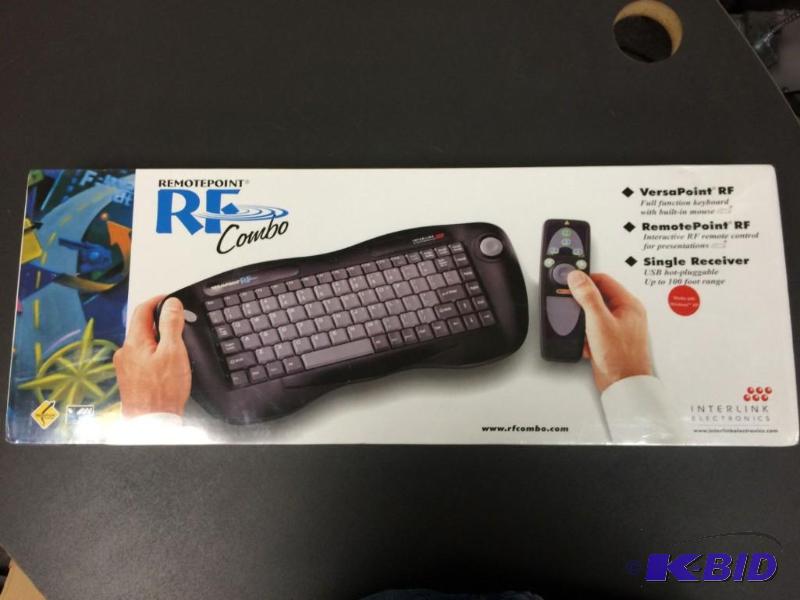 lot 22 image: NEW Interlink RemotePoint RF Combo Keyboard ...