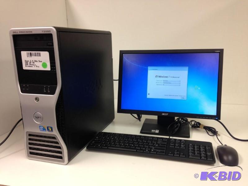lot 5 image: Dell Precision T3500 Personal Desktop Compute...
