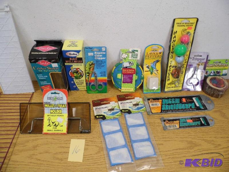 Assorted New Pet Products