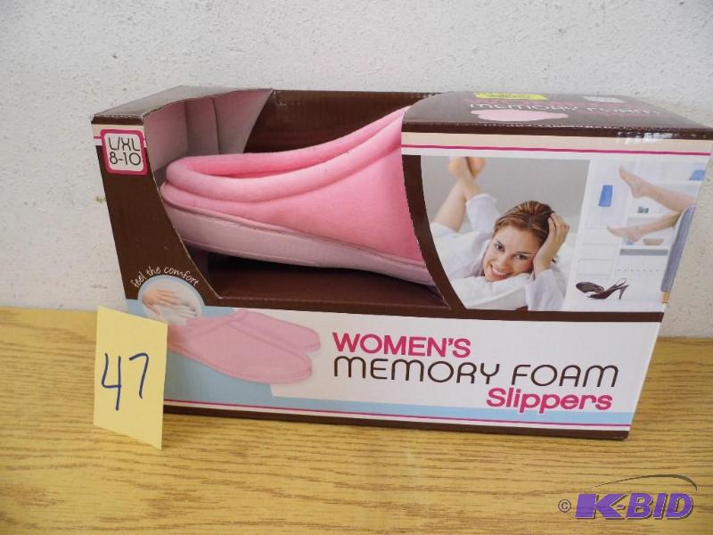 New Womens Memory Foam Slippers