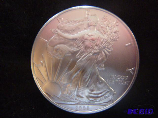 2008 Walking Liberty Eagle Silver Dollar 1 oz...