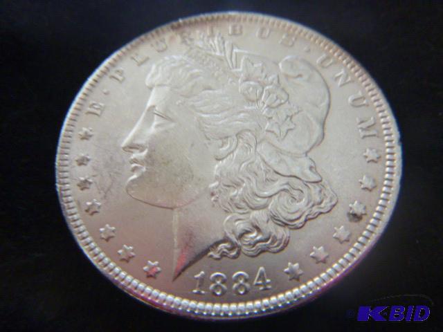 1884&nbspMorgan Silver Dollar...
