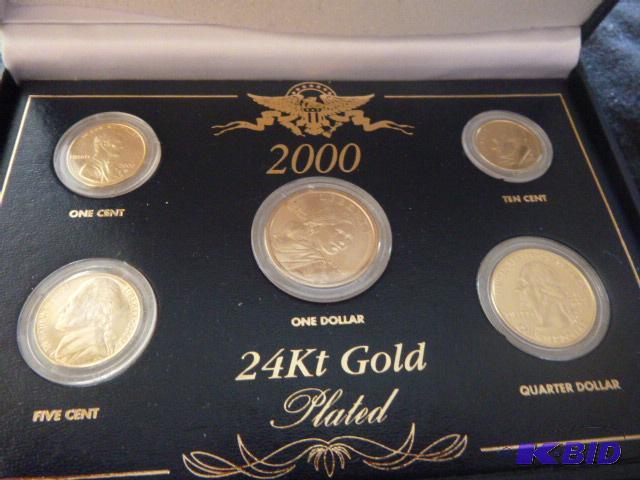 2000 Coins 24 Kt gold plated....