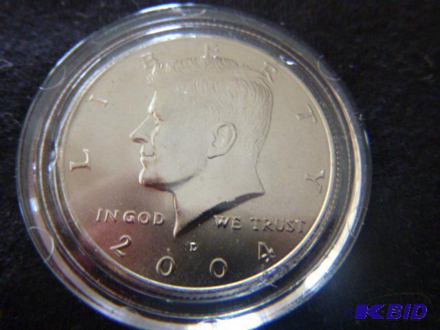 2004 D Kennedy Half Dollar...