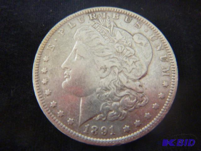 1891 O&nbspMorgan Silver Dollar...