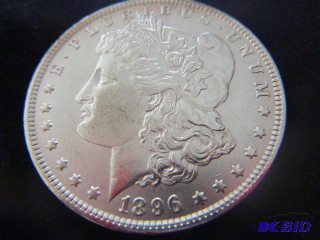 1896&nbspMorgan Silver Dollar...