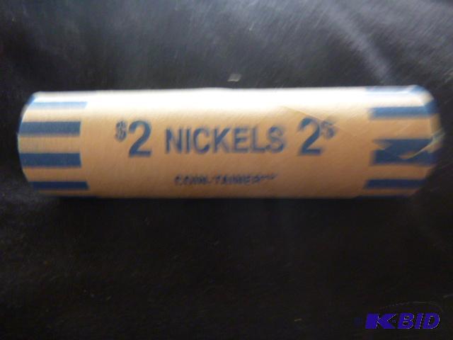 1 Roll of 2005 Commemorative Jefferson Buffal...