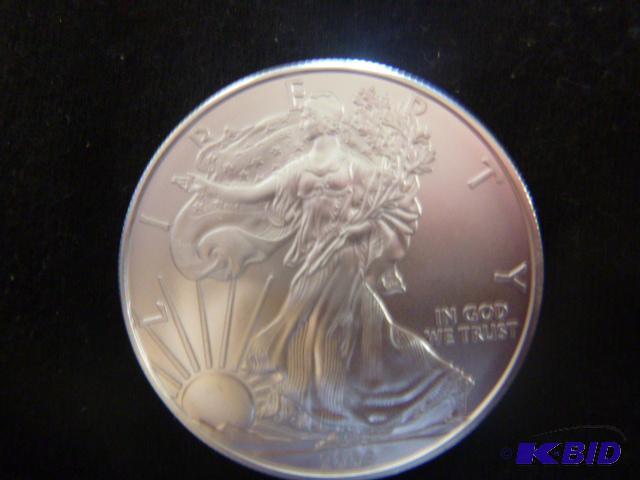 2008 Walking Liberty Eagle Silver Dollar 1 oz...