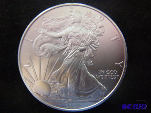 2008 Walking Liberty Eagle Silver Dollar 1 oz...