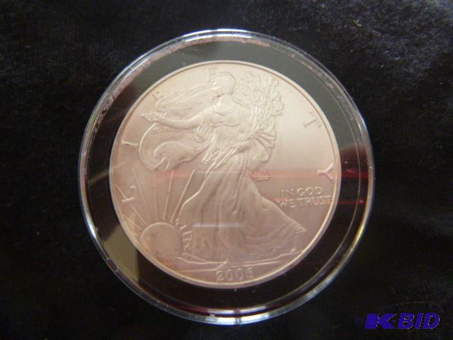2006 Walking Liberty Eagle Silver Dollar...