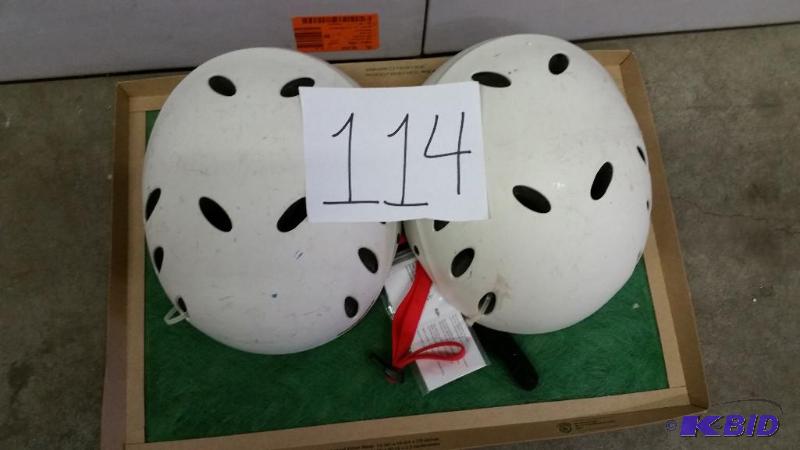 lot 114 image: SET OF Mongoose Helmets