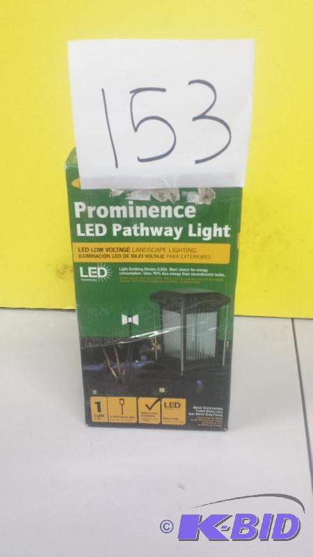 lot 153 image: Lot of 2 Malibu Prominence LED Patway Lights