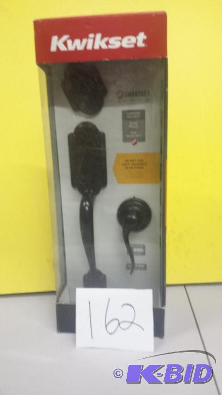 lot 162 image: Kwikset Front Entry Arlington Handle Set
