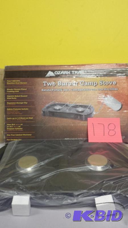 lot 178 image: Ozark Trail 2 Burner Camp Stove