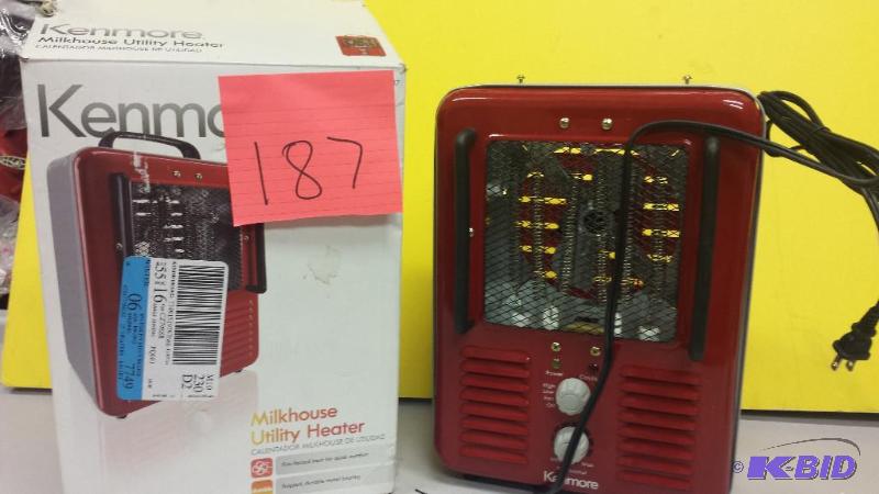 lot 187 image: Kenmore Heater