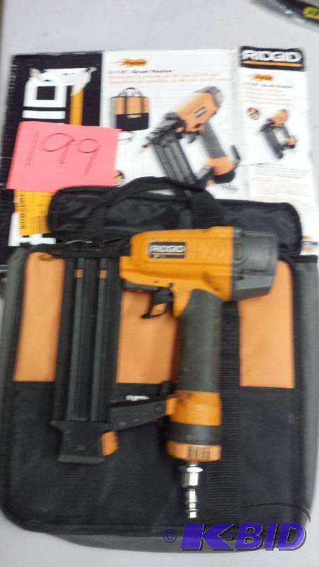 lot 199 image: Ridgid 2 18 Brad Nailer