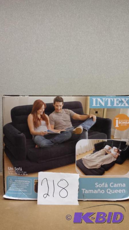 lot 218 image: Intex Inflatable Sofa Bed