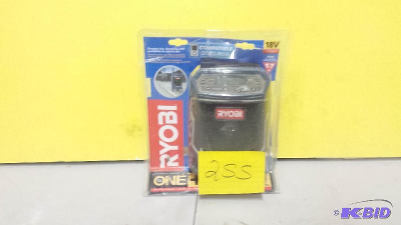 lot 255 image: Ryobi One  Radio
