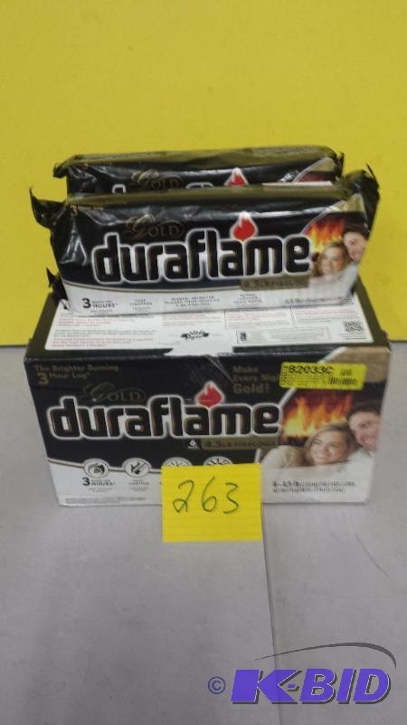 lot 263 image: Lot of 6 Packages of Firelogs Duraflame