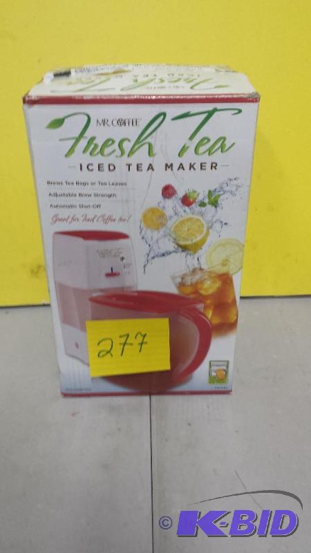 lot 277 image: Mr Coffee Fresh Tea - Ice Tea Maker