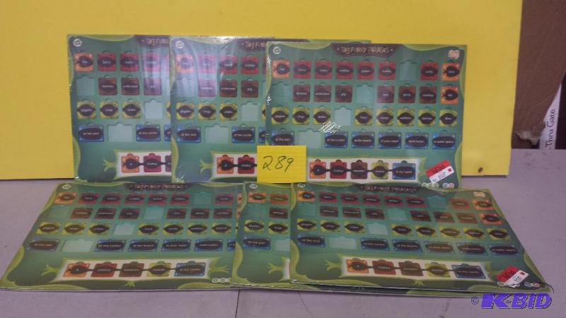 lot 289 image: Lot of 6 Leap Frog Funny Phrases New