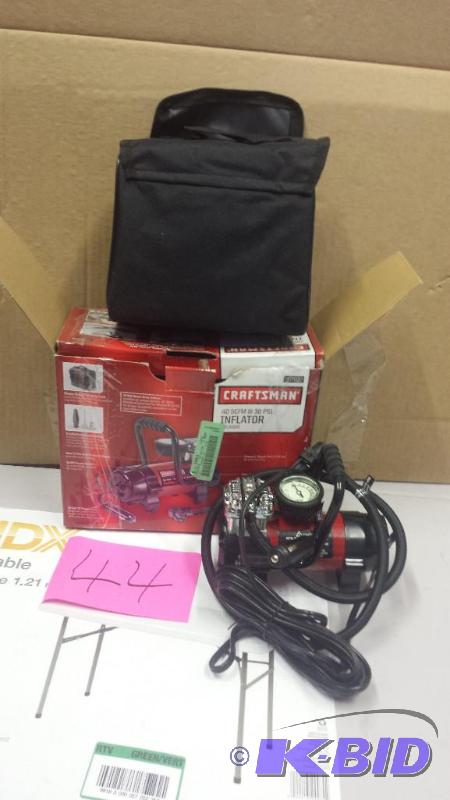 lot 44 image: Craftsman 12V Direct Drive Inflator