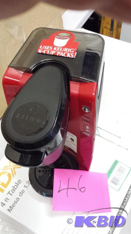 lot 46 image: Mr Coffee keurig k cups coffee maker