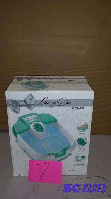 lot 7 image: Conair Luxury Spa Collection