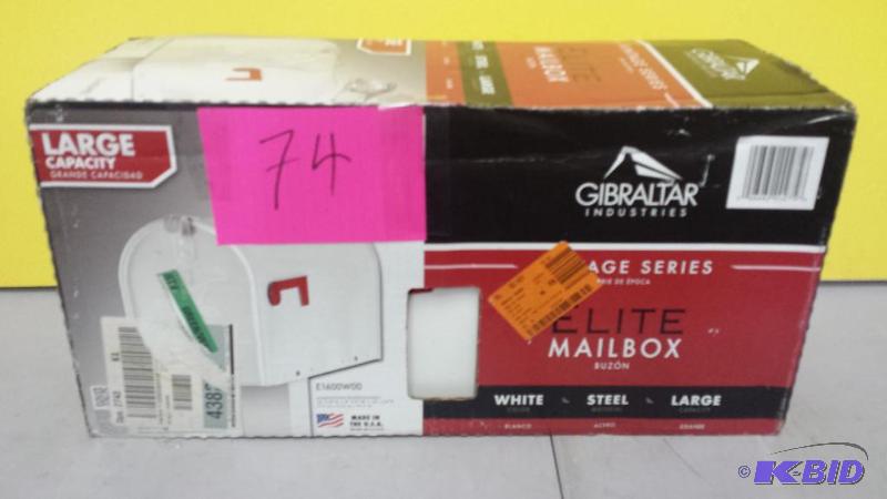lot 74 image: Mailbox Elite White