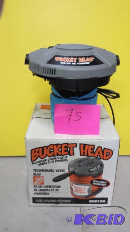 lot 75 image: Bucket Head Vac