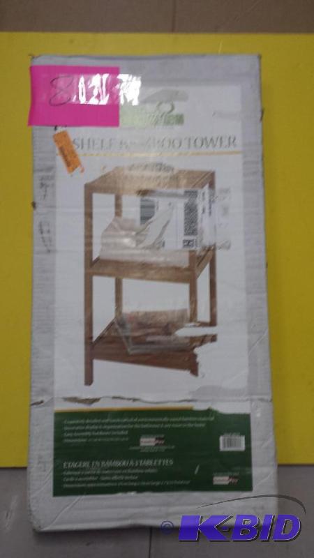 lot 86 image: Shelf Bamboo Tower
