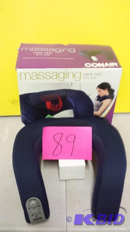 lot 89 image: Massaging Neck Rest