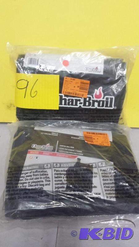 lot 96 image: Set of 2  Char- Broil covers