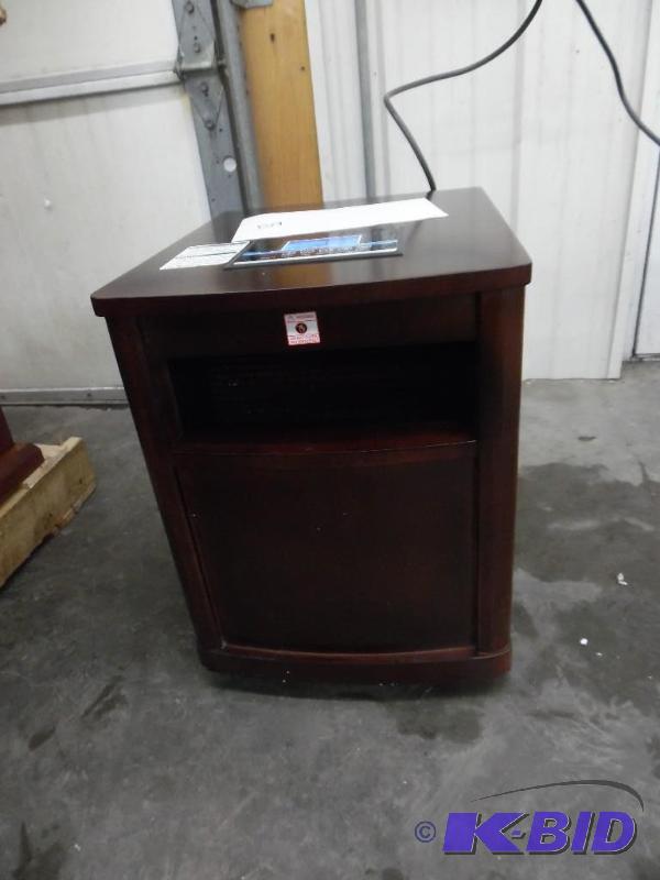 RedCore 1,500W Infrared Heater, Walnut Finish
