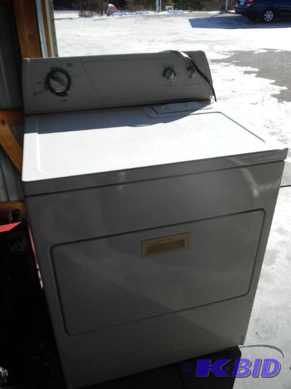 Whirlpool gas dryer