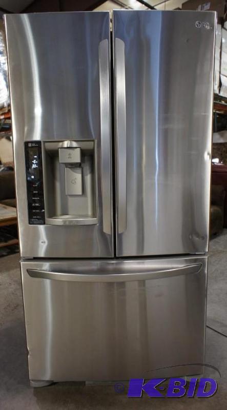 lot 4 image: New LG Refrigerator - Model # (LFX28968ST) - ...