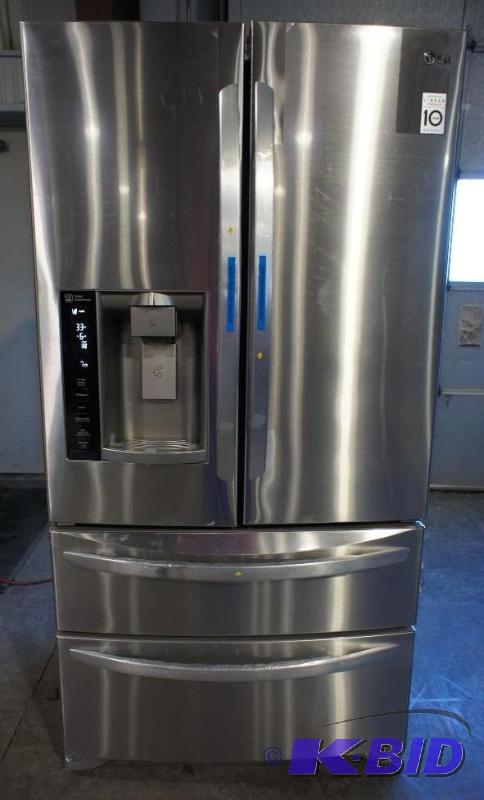lot 5 image: New LG Refrigerator - Model # (LMXS27626S) - ...