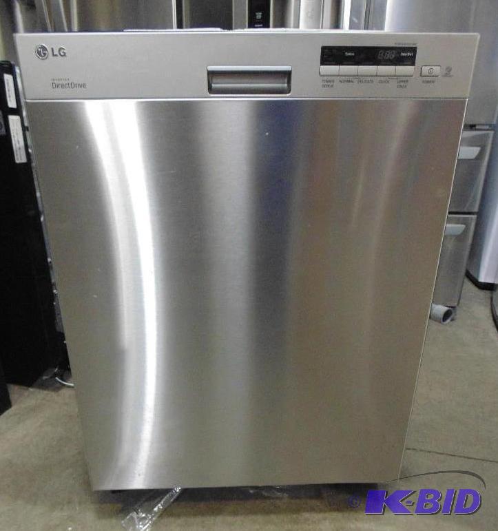 lot 9 image: New LG Dishwasher - Model # (LDS5040ST) - Sta...