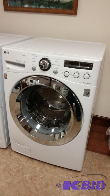 lot 2 image: LG Front Loading Washer 4.o Cubic Feet
