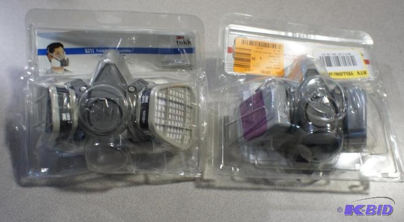 Two 3M Paint Respirators - Please see all pic...
