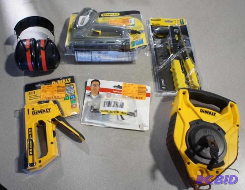 Lot of Tools - Includes DeWalt&nbspChalk Li...
