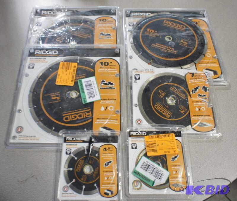 Lot of Rigid Blades - Includes (3) 10&quot ...