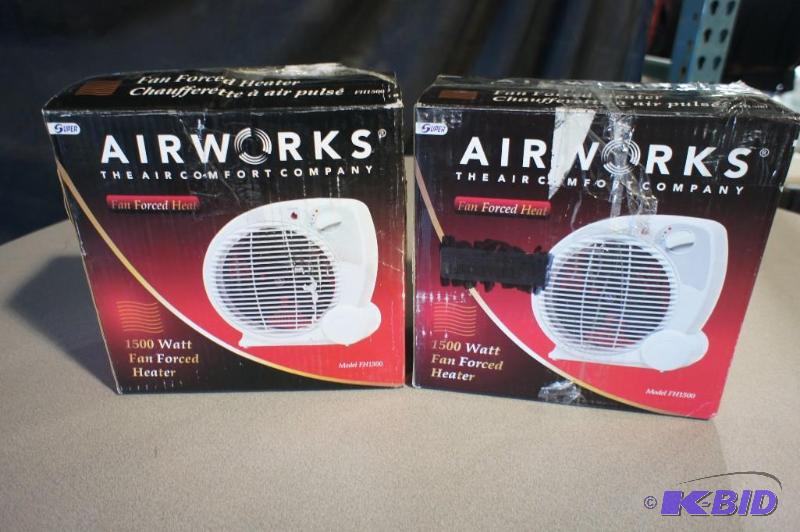 Airworks 1500watt Fan Forced Heater - Tested ...