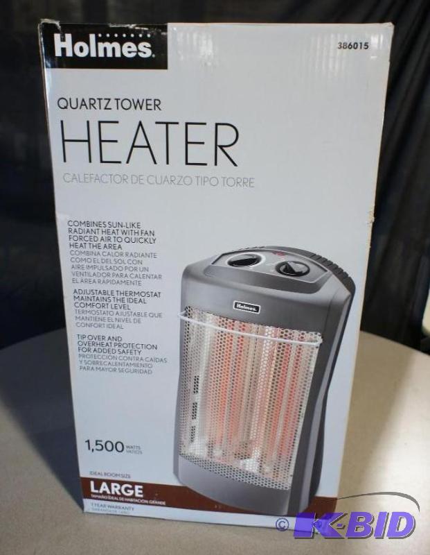 Holmes Quartz Tower Heater - 1500 watts - Roo...